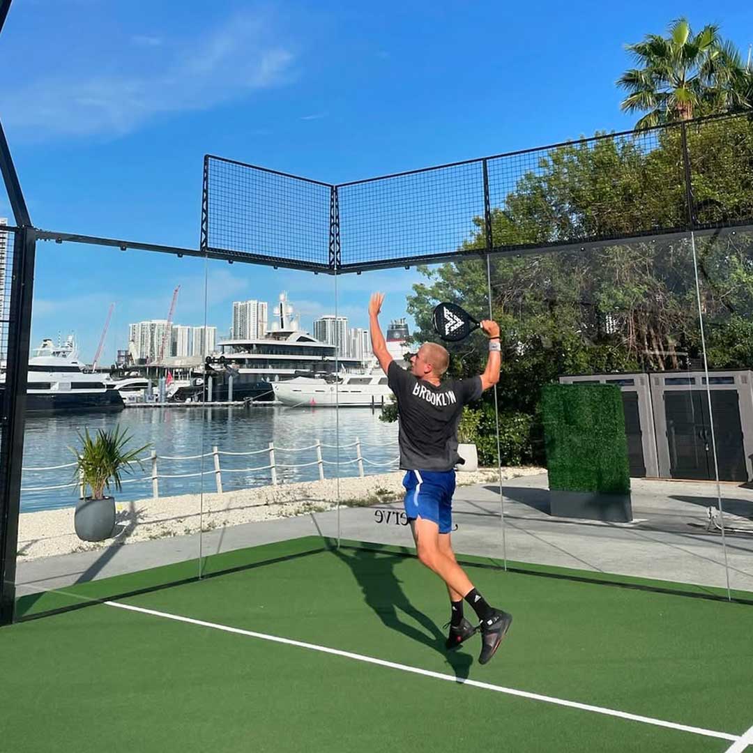 Padel action 5